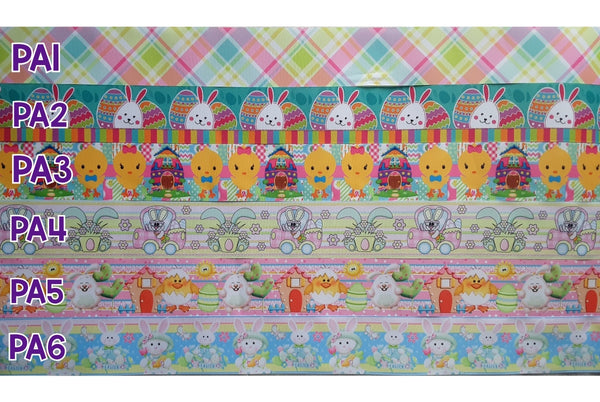 LISTONES ESTAMPADOS PASCUA 7.5CMS