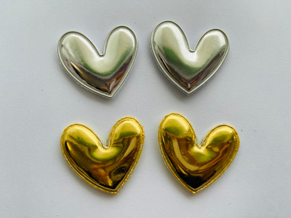 CORAZONES VINIL ESPEJO , MIDEN 5 CMS