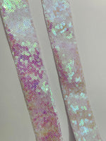 LENTEJUELA FIJA BLANCA TORNASOL 3.8 CMS