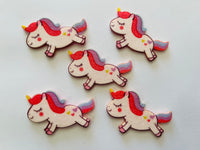 UNICORNIO GLITTER COLA CORZ, MIDEN 5 CMS