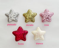 ESTRELLAS GLITTER MIDEN 5 CMS