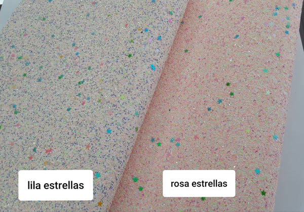 VINIL GLITTER ESTRELLAS