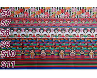 LISTONES ESTAMPADOS 7.5 CMS FIESTAS PATRIAS